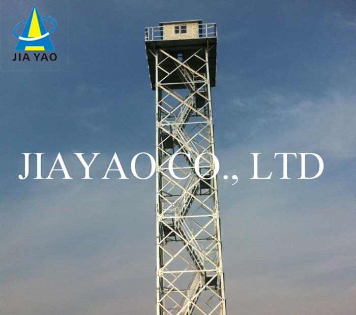 Galvanized Steel 20 Meter Multi Function Observation Tower