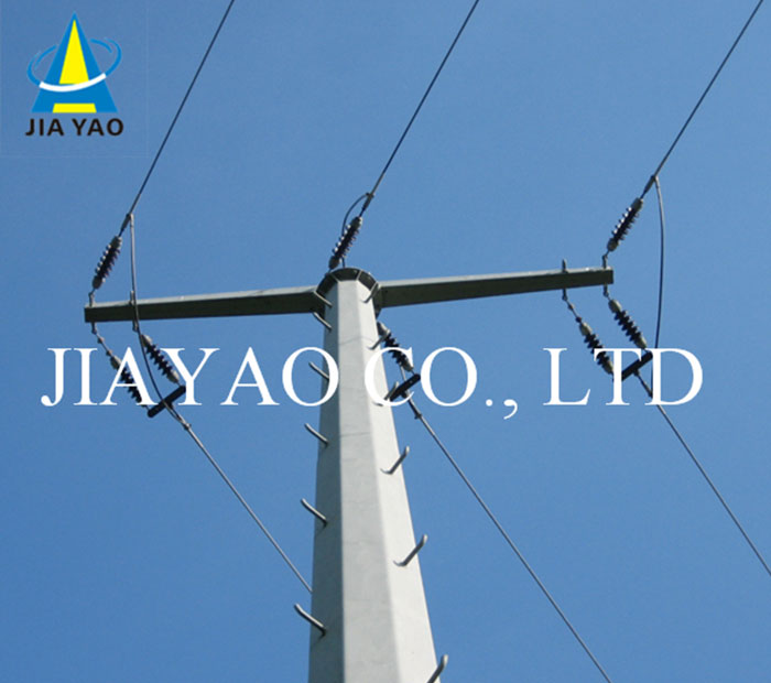 A36 Material High Tension Power Distribution Tower