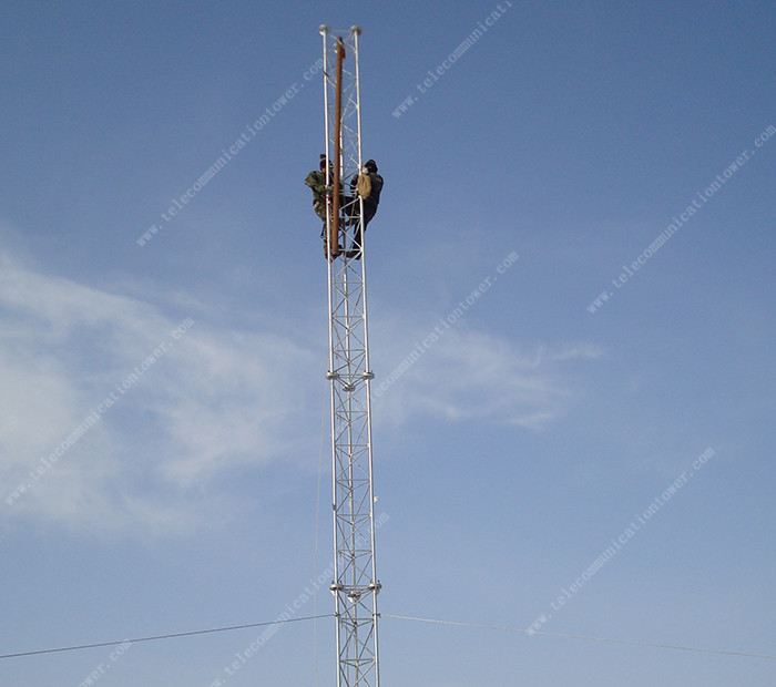 Guyed Wire Communication Tower
