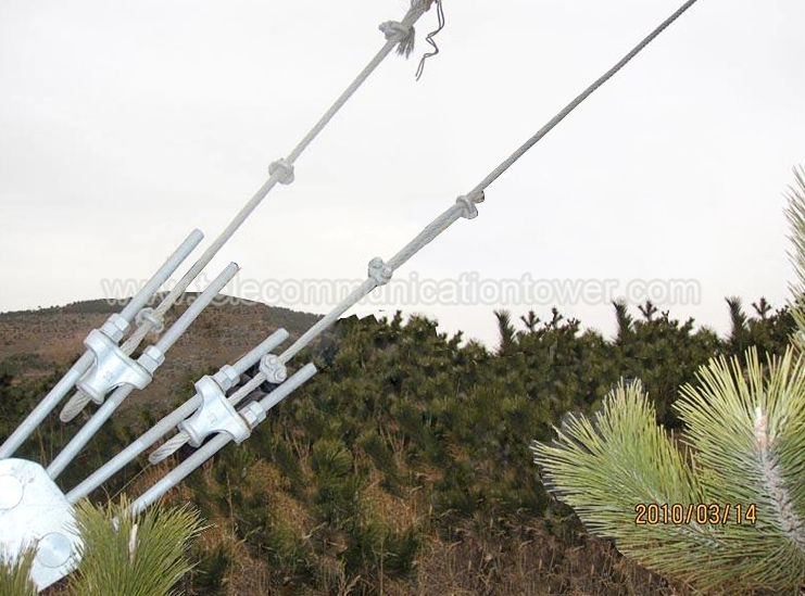 Tensioning Test of Guyed Wire Towers