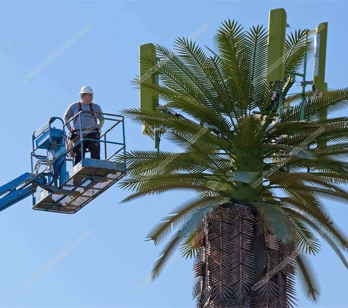 Construction Method of Bionic Tree Tower Installation