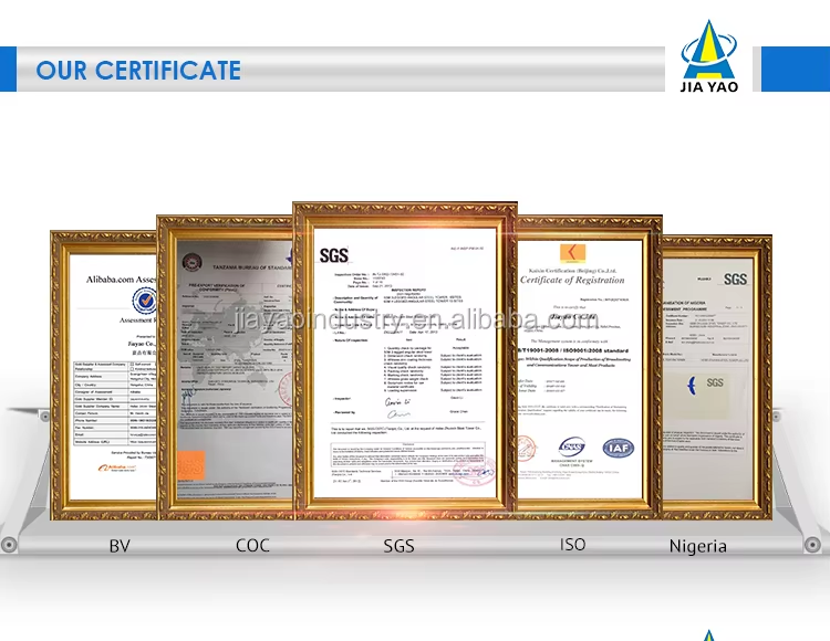 Telescopic Lattice Tower 15-24M On Wheels Emergency Rescue Monitoring Equipment Low Maintenance 1 Set MOQ