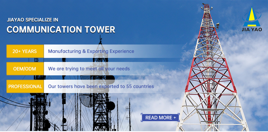 3 Legged Angular Hot Dip Galvanized Tower For Mobile Network And Broadcast Antenna