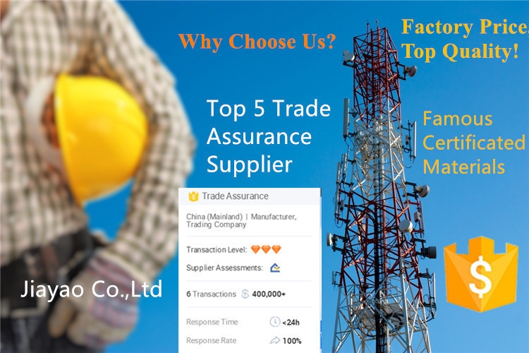 30m-60m Cost-Effective Hot Dip Galvanized Guyed Wire Tower for Rural 4G 5G Wide Area Coverage