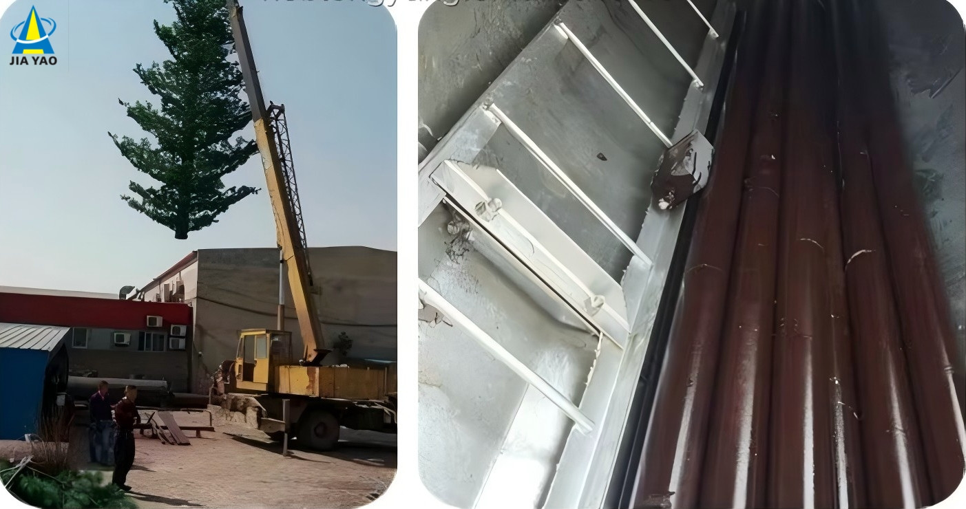 20M Bionic Tree Tower with customizable height and tree species options supporting 5G antennas microwave devices and sensors