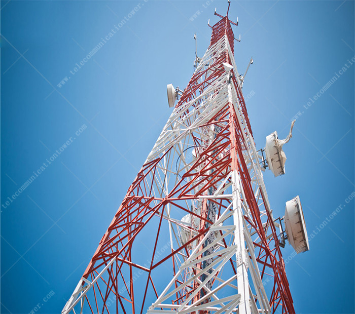 Steel 4-Leg Microwave Antenna 5km Wifi Tower - Company, Supply