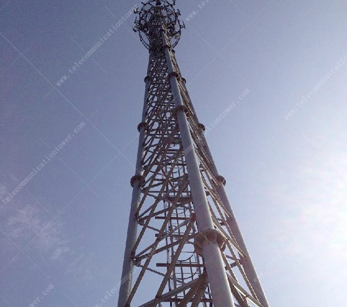 Widely Used Galvanized Antenna Mast And Communication Tower