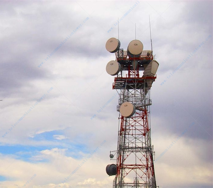 Microwave Radio Bts Antenna Tower