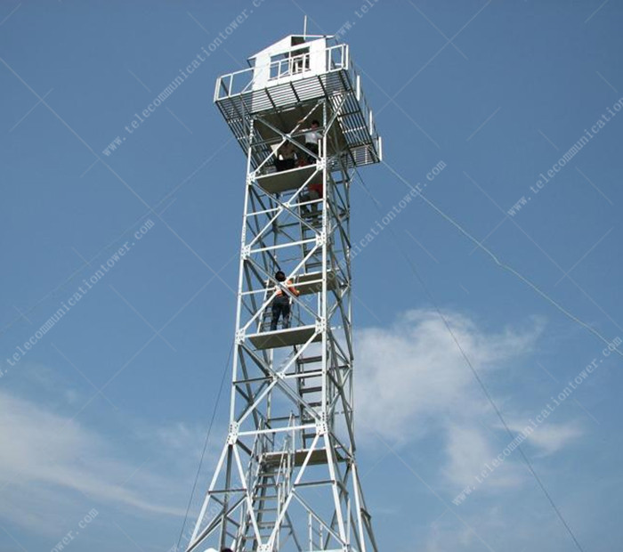 Galvanized Steel 20 Meter Multi Function Observation Tower