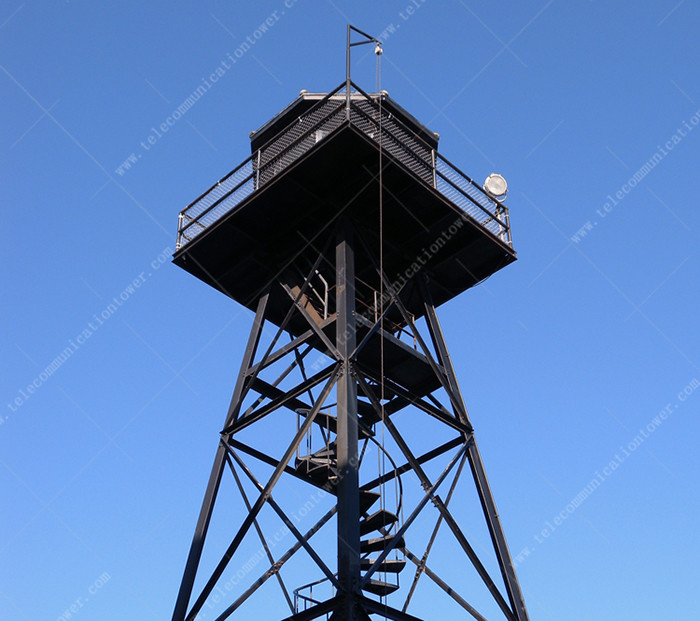 Hot Dip Galvanized Steel Prefabricated 22m Observation Tower