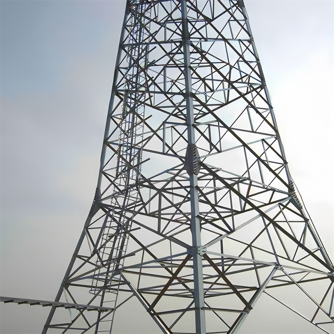 Hot dip galvanized 3 /4 leg lattice telecom tower tubular telecommunication angular antenna mast tower