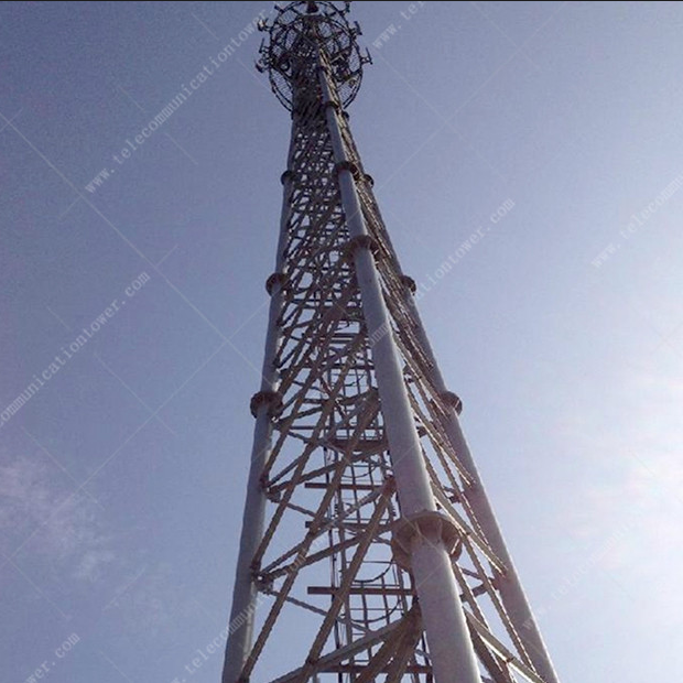 Widely Used Galvanized Antenna Mast And Communication Tower