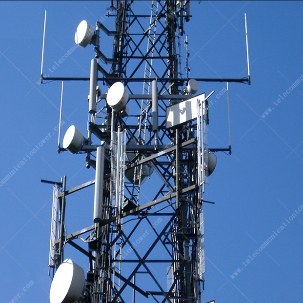 ASTM 4 Leg Angle Steel Telecommunication Towers