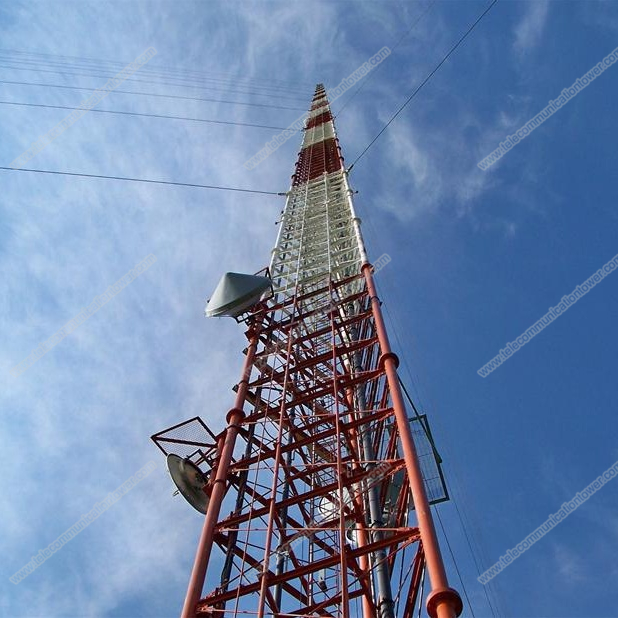 Guyed Wire Communication Tower