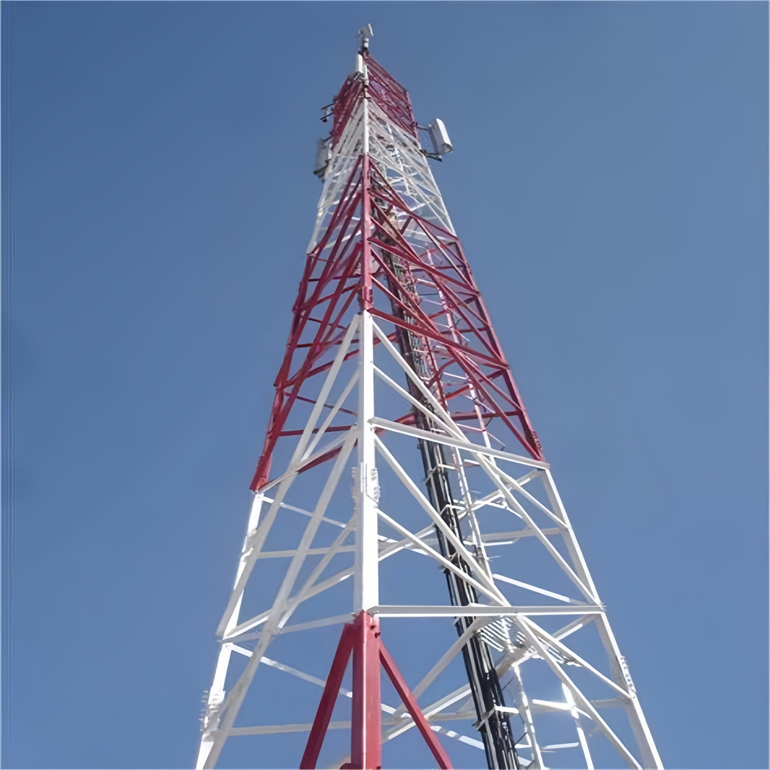 3 Legged Angular Self Supporting Tower For Power Transmission And Telecommunication Lines