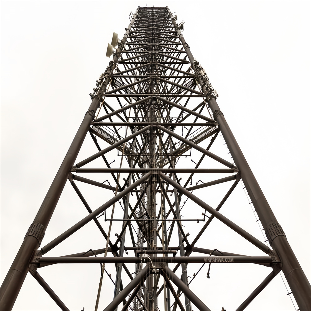 Galvanized Guyed Telecom Tower Corrosion Proof Easy Installation For Remote Region Communication