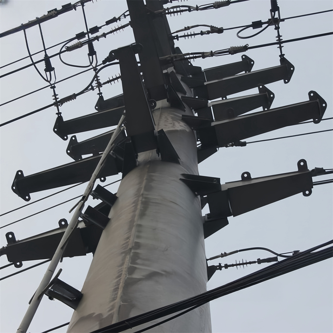 Monopole Communication Tower Galvanized Steel 30m 5G Signal Outdoor Urban Coverage