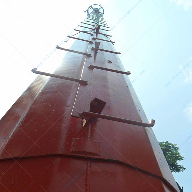 Hot-Dip Galvanizing ISP Powder Coated 20M Self Supporting Tower