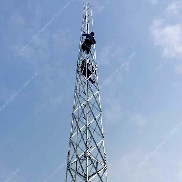 Galvanized 4 Legs Angle Steel WiFi Communication Tower