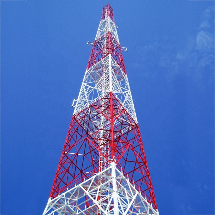 4 Legged Angular Self Supporting Structure For Telecommunication And Power Transmission Tower