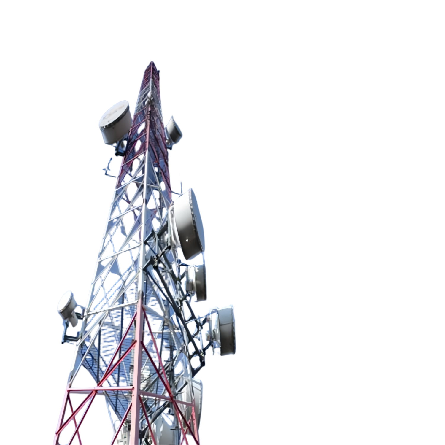 Hot Dip Galvanized 4 Legged Angular Contact Support Structure