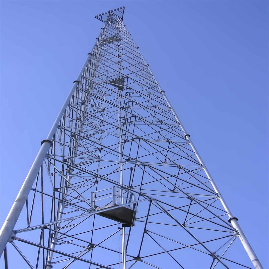 20 30 40M 3 Leg Tubular Steel Seamless Isp Internet 5G Wifi Bts Telecom Transmission Tower