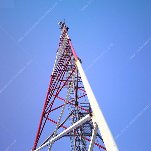 3-Legged Hot-Dip Galvanized GSM Communication Steel Tower