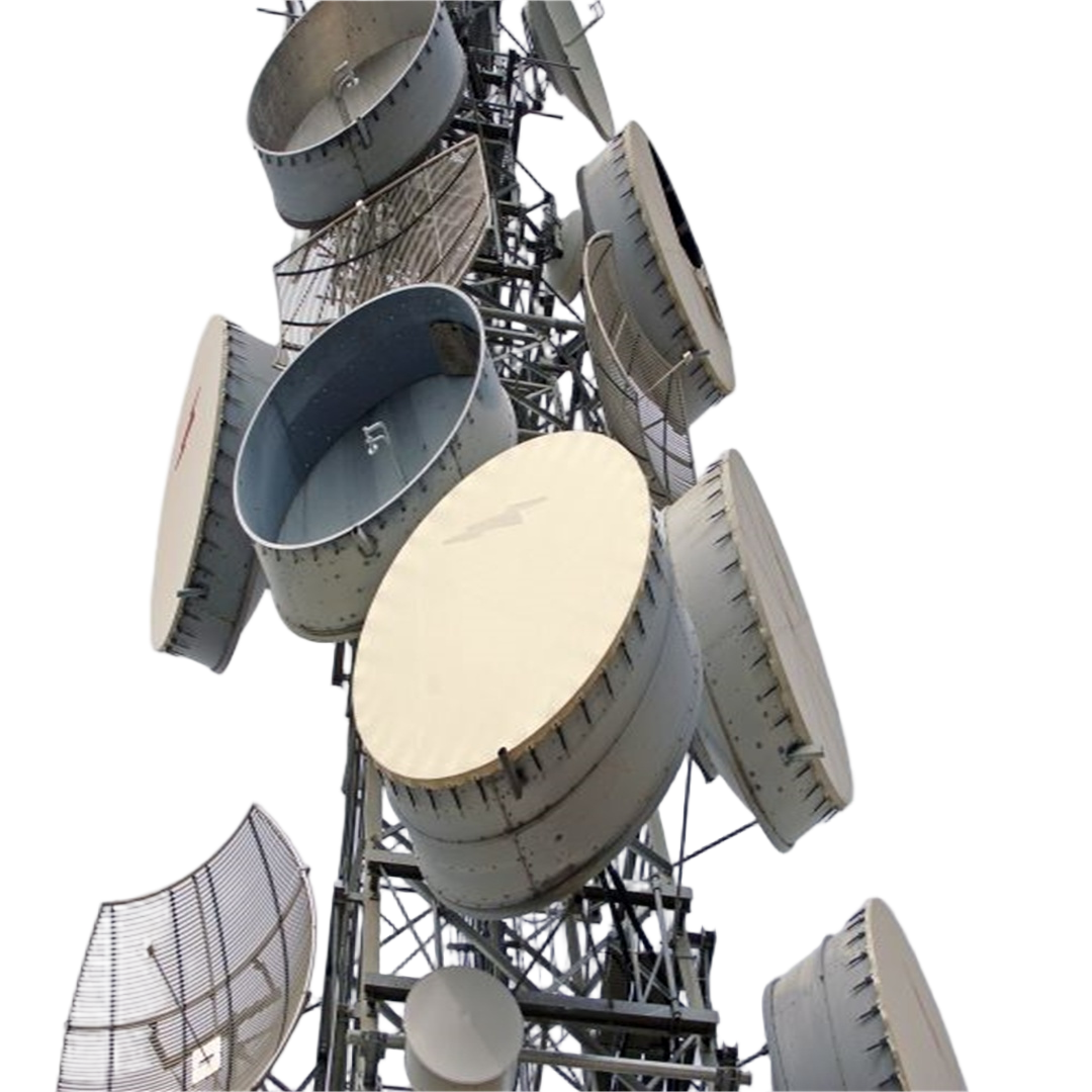 Telecommunication Towers Self Supporting Triangular Structure For Mobile Signal And Broadcast