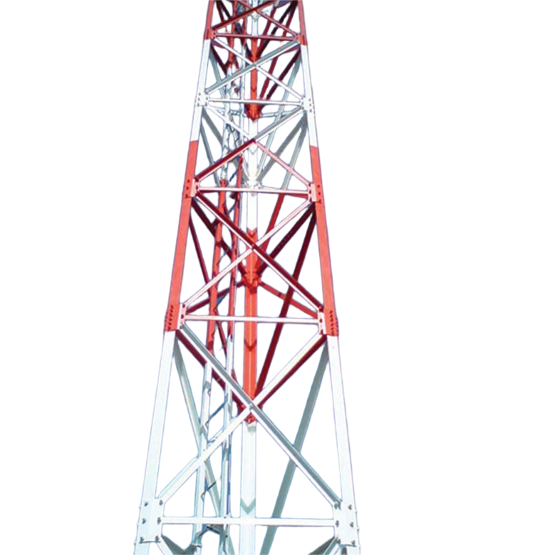 3 Legged Angular Steel Tower Built Using GB T 700 and GB T 1591 Steel Grades with High Impact Strength for Communication Support