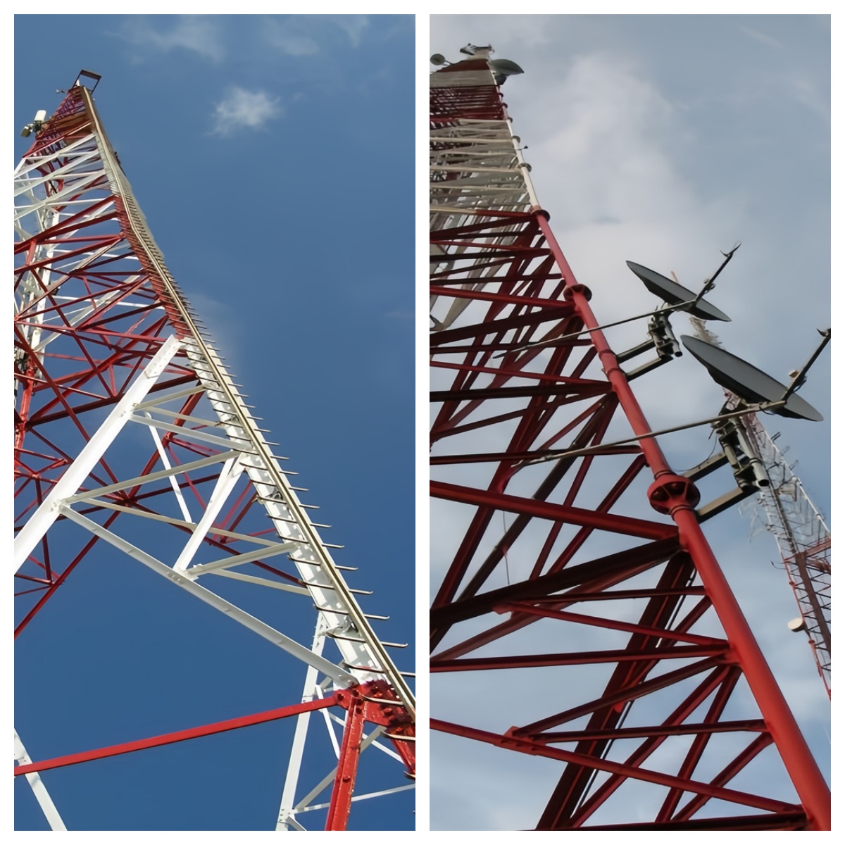 What Are Three-Legged Lattice Telecom Towers?Angular Steel vs Tubular Steel Full Guide