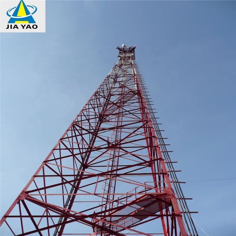 Self Supporting 4 Leg Angular Steel TV Radio Telecom Tower Supplier