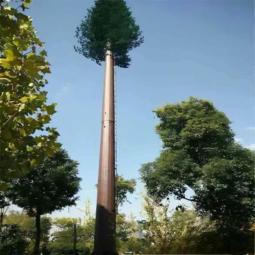 38M Bionic Tree Tower designed for seamless integration into landscapes with tree like appearance and modular construction