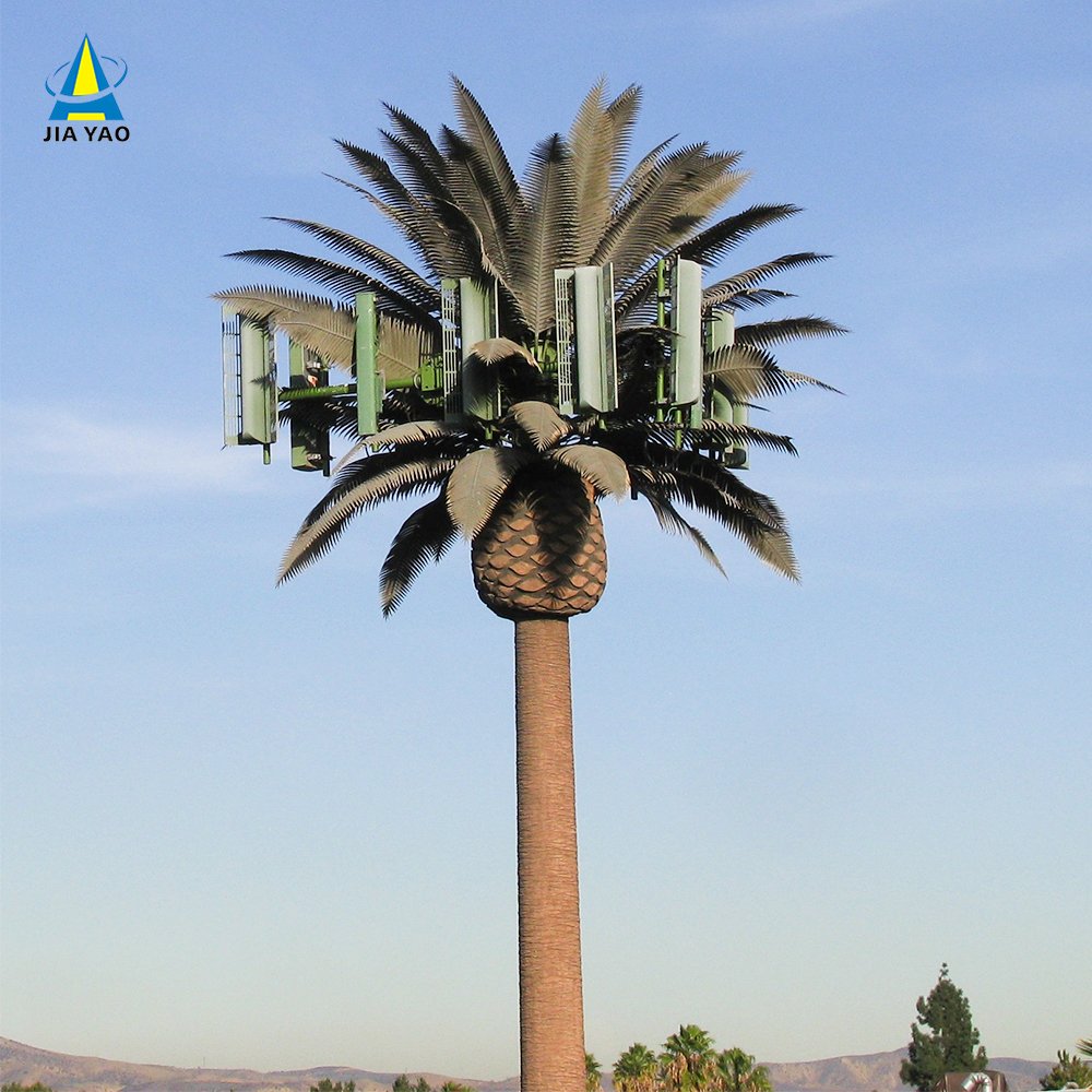 Bionic Tree Tower customizable modular components for height and tree species to fit various landscape requirements