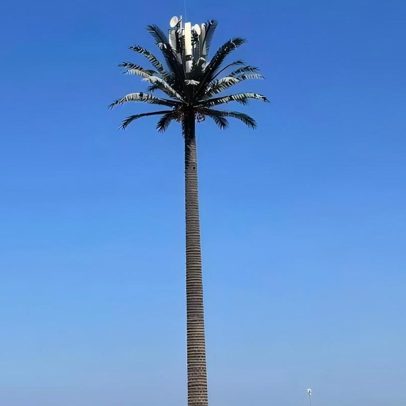 Bionic Tree Tower replicating natural tree shapes colors and textures with UV resistant plastics and fiberglass materials