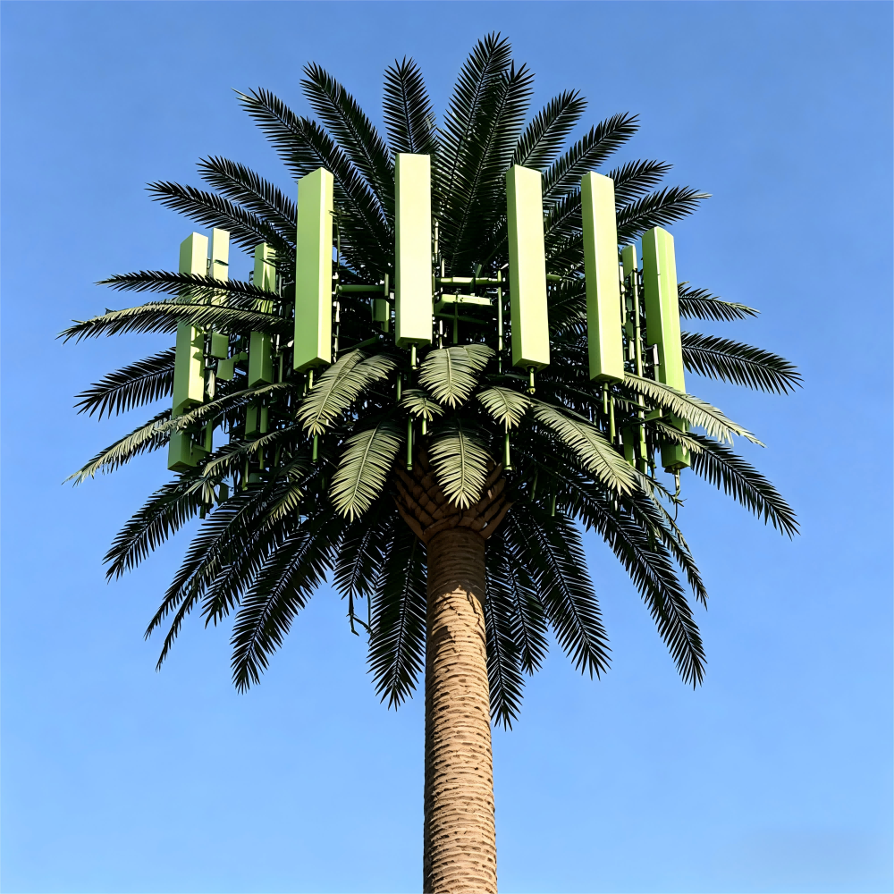 Bionic Tree Tower artificial tree tower structure steel design wind speed up to 250 kmh with mild and high tensile steel options