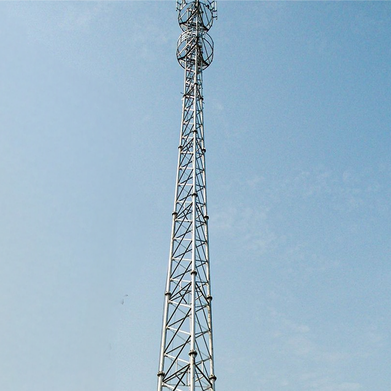Fast Delivery Custom Steel Telecom Tower Prefabricated Modular Easy Installation