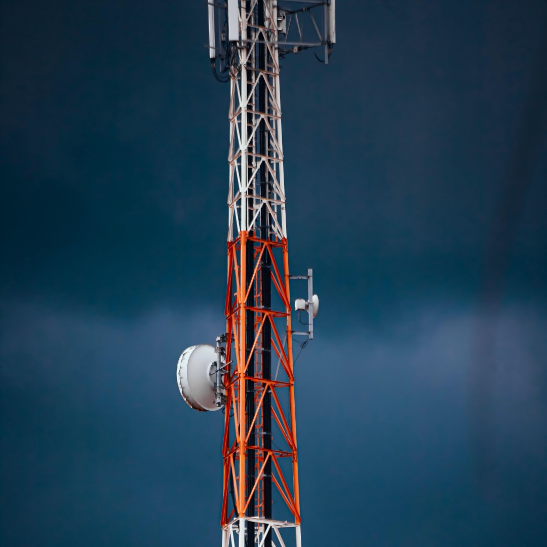 Iot Sensor Built In 3 Legged Tower Real Time Monitoring For Industrial Park