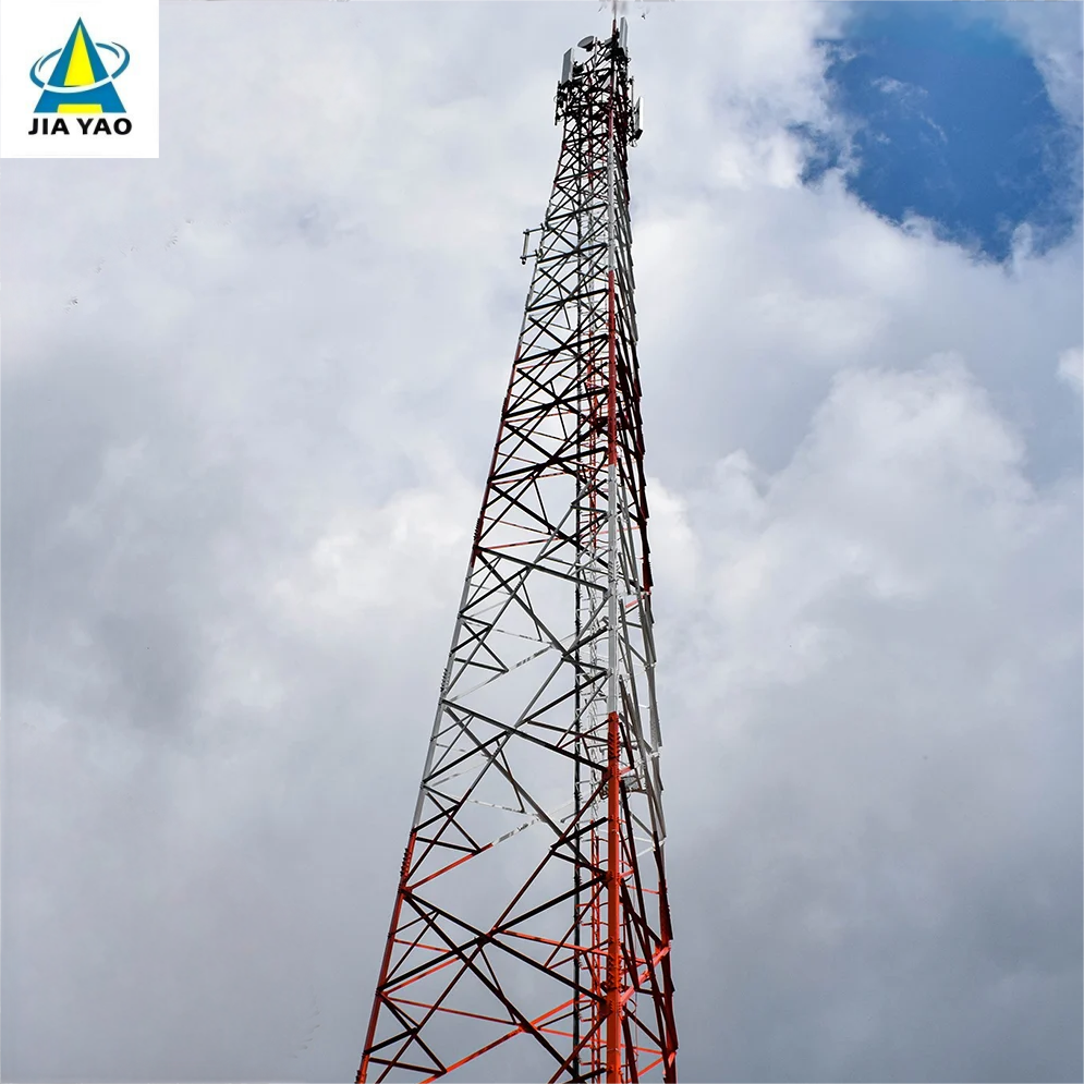 45M Rapid Erection 3 Legged Angle Steel Tower For Disaster Relief Emergency Communication