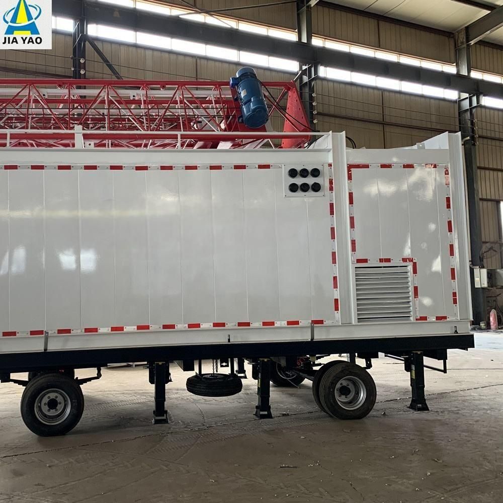 Truck Mounted Telescopic Lattice Communication Tower for Temporary 4G 5G Coverage